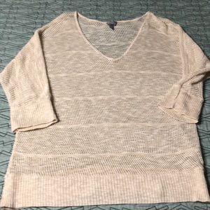 Vanity knit dolman. Cream colored.